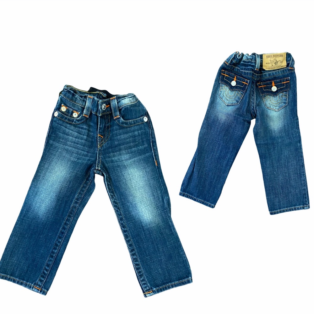 True Religion Bots Jeans Sz 3T - Picture 1 of 4